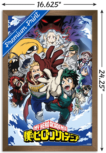 hero return anime Art Board Print for Sale by billystewarts