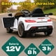 thumbnail image 4 of Carro Electrico Little monkey Mercedes Benz Montable Blanco, 4 of 9