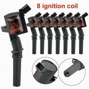 8 Pack Ignition Coil for Ford 4.6L 5.4L F-150 XL F250 F550 4.6/5.4L Replacement for FD503 DG508