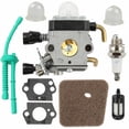 thumbnail image 1 of Smooth Running Engine Carburetor for STIHL FS38 FS45 FS55 KM55, Easy Install Replacement Kit for Weed Eater, Repair Pleasure with High Speed Needle Adjustment, Premium Element for Gardening Tasks, 1 of 5