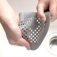 thumbnail image 2 of Filtro Drenaje Silicona para El Colador Bañera Antibloqueo (gris), 2 of 4