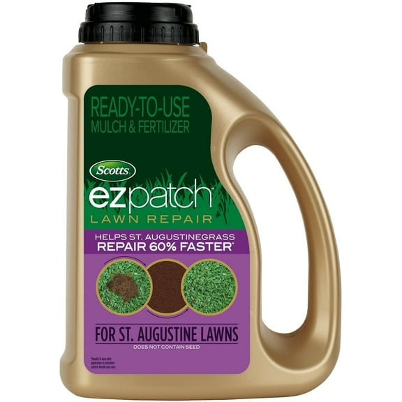 Scotts EZ Seed Sun & Shade Patch for St. Augustine Grass, 6 Pack - Helps Repair, Ready to Use