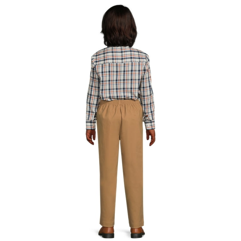 Wonder Nation Boys Shirt, Tie, and Pant 3-Piece Dressy Outfit Set, Sizes  4-18 & Husky