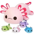 thumbnail image 1 of Juguetes de peluche KMUYSL Axolotl Mommy con 4 bebés de 40 cm para niños mayores de 3 años, 1 of 7