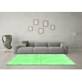 thumbnail image 3 of Ahgly Company Indoor Rectangle Abstract Emerald Green Modern Area Rugs, 7' x 10', 3 of 4