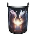thumbnail image 2 of Cauagu Fox Couple for Laundry Basket,Collapsible Organizer Basket for Storage Bin Toy Bins Gift Baskets Bedroom Clothes Children Nursery Hamper -Small, 2 of 7