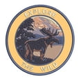 thumbnail image 1 of Explore The Wild! 3.5 Inch Iron Or Sew On Embroidered Fabric Badge Patch Seek Adventure, National Park Iconic Series, 1 of 2