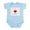 Sky Blue, variant on CafePress - Table Tennis Infant Creeper - Baby Light Bodysuit, Size Newborn - 24 Months