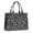 Black And White-1, variant on Large Capacity Tote Bag,Black and Pink Of Leopard Print Handbag Fashion Luxury Tote Bag,15.7"x13"x 5.1" Inches,Laptop Compatible