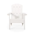 thumbnail image 2 of Pouseayar Classic Outdoor Wood Adirondack Chair Garden Lounge Chair，White, 2 of 7