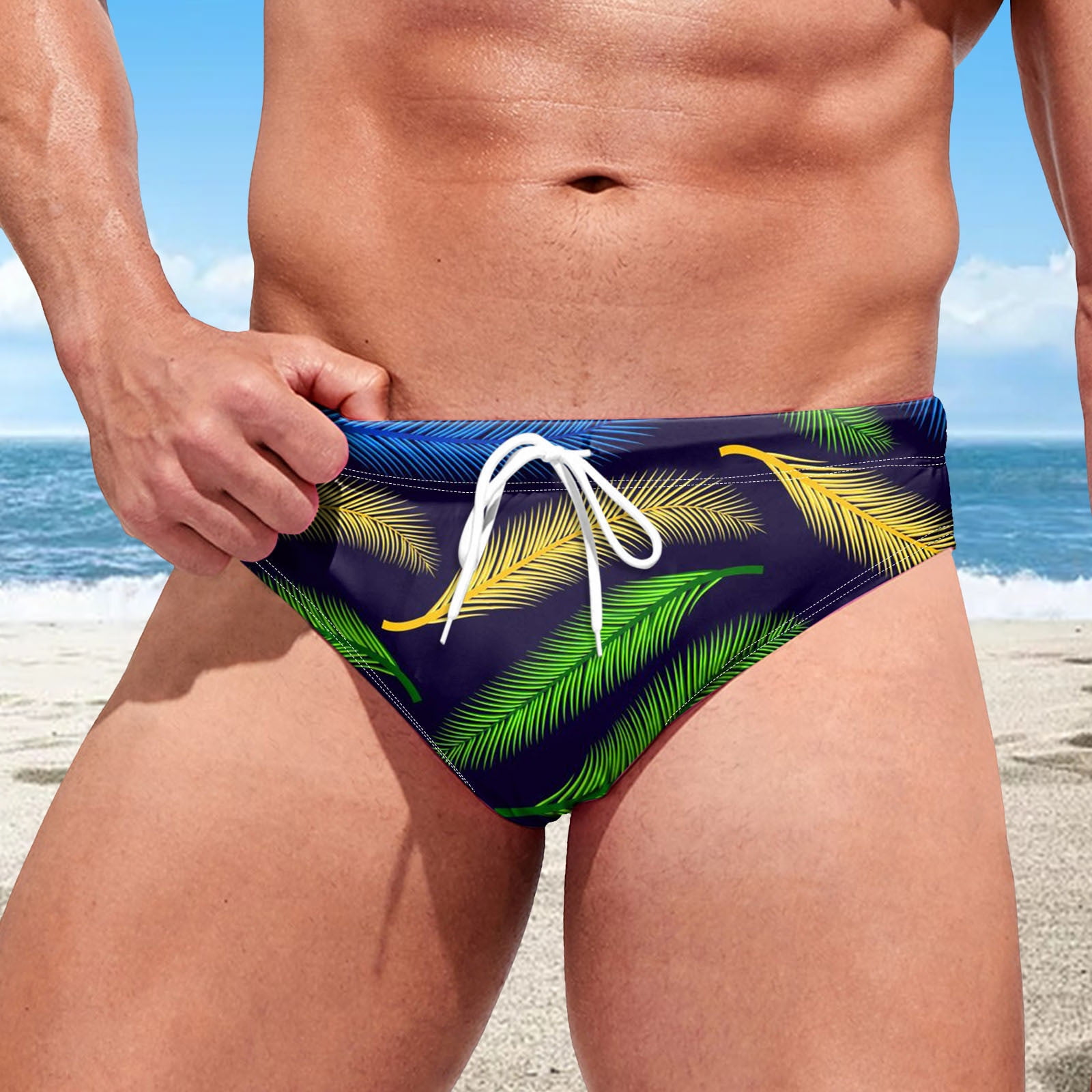 Mens Brief Bathing Suit 44 Mens Swim Trunks Swimwear Shirt for Men