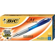 BIC A.I. Ball Pen, Medium, Blue, 1-Dozen