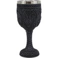 thumbnail image 3 of Ebros Celtic Knotwork Rune Celestial Moon Dragon Wine Goblet Chalice Cup 6oz, 3 of 6