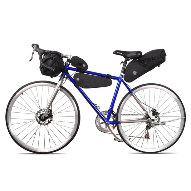 Sacoche De Selle Vélo/VTT – Sous-selle Arrière, Dimensions 16x8x7cm, Poids 71g, Grise