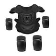 thumbnail image 5 of 5 Piece Kids Motorcycle Vest Dirt Bike Gear Body Armor Impact Resistant for Children Skating Cycling Motorbike, 5 of 9