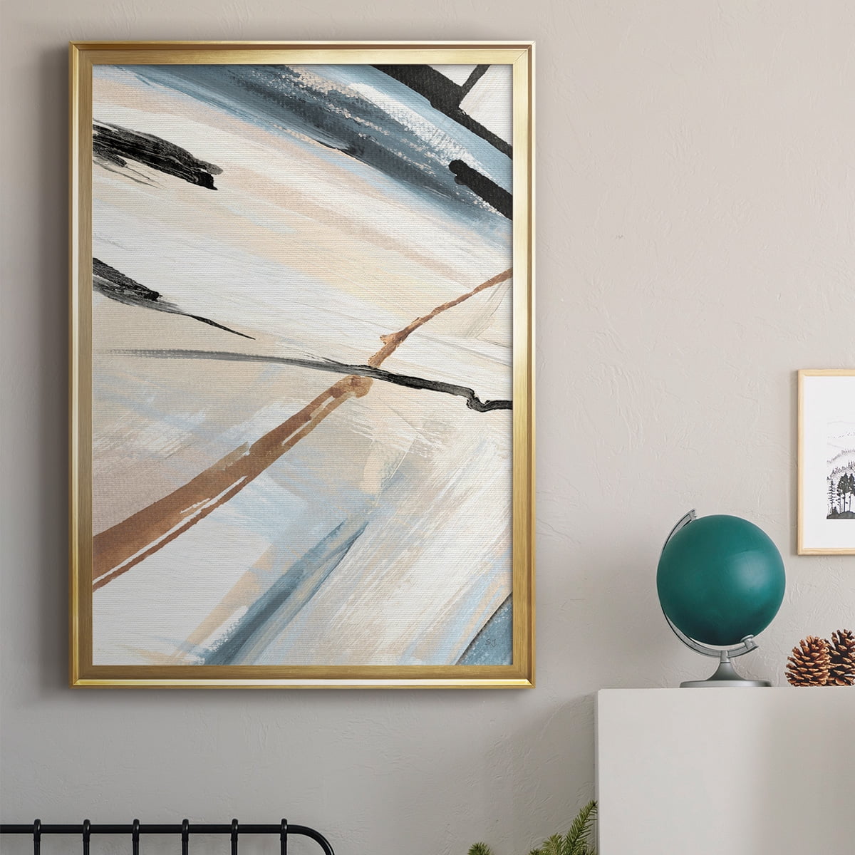 Dancing Wind Revisit II Premium Classic Framed Print - Ready to Hang