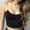Black, variant on WTXUE Camisole Tops Sleeveless Tops for Women Fashion Women Sleeveless Vest Ladies Solid Camis Slim Short Tank Tops Bandeau Tops Camisole Tops for Women Built In Bra Crop Tank Tops for Women Black L