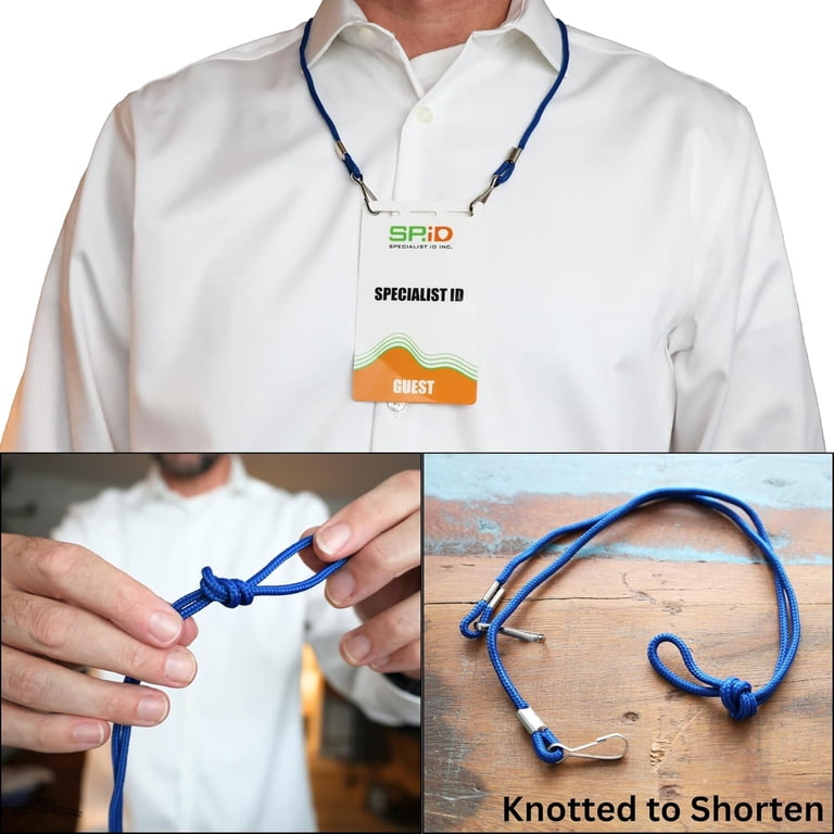 Double Clip Lanyards for Special Events (Two Hook/Open Ended) by