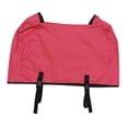 thumbnail image 4 of Cubierta de carro plegable, cubierta de carro de jardín con hebilla de liberación rápida, bolsa exterior a prueba de polvo para carrito de campamento Rojo, 4 of 8