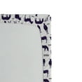 thumbnail image 3 of Ambesonne Zebra Fitted Sheet, Silhouette of African Animals, Queen Size, Violet Charcoal Grey, 3 of 5