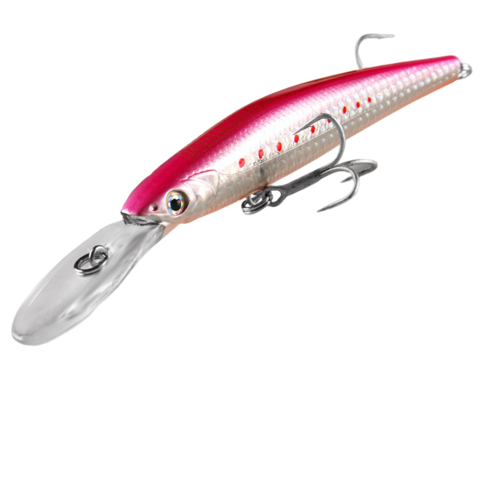 UDIYO 120mm/22g Fishing Lure 3D Fisheye Sharp Hook Bright Color