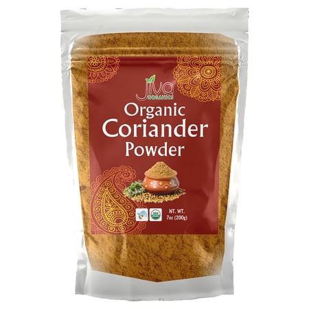 Jiva Organics Ground Coriander, 7 Oz