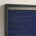 thumbnail image 4 of Furniture of America Scape Solid Wood Platform Queen Bed in Blue, 4 of 5
