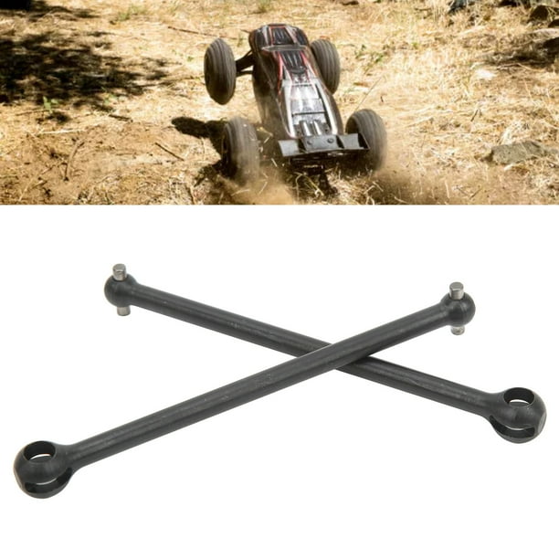 Eje de Transmisión Delantero Y Trasero RC 1/7 1/8 RC Car CVD Drive Shaft Steel RC Driveshaft Dogbones ANGGREK Otros