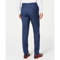 thumbnail image 2 of DKNY Men's Modern-Fit Stretch Plaid Suit Separate Pants Blue Size 36X32, 2 of 5