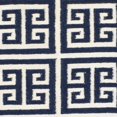thumbnail image 3 of Safavieh Dhurries Tapis Contemporain Marine - Rond 7 Pieds, 3 of 4