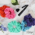 thumbnail image 3 of Jumbo Cotton Scrunchie - Light Green, 3 of 5
