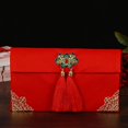 thumbnail image 1 of Sobre rojo satinado de diez mil yuanes, bolsa de sobre rojo, bolsa de tela de sobre rojo grande creativa personalizada para bodas, 1 of 6