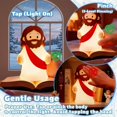 thumbnail image 2 of Luz Nocturna Mágica JD Mini de Silicona Jesús Regulable, 2 of 7