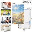 thumbnail image 2 of Butterflies Daisy Flowers Cotton Face Towels Soft Hand Towel Absorbent Bathroom Towel for Kitchen Hotel Decoration, 2 of 7