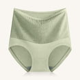 thumbnail image 2 of Sngxgn Women's Cotton Breathable Moisture-Wicking Brief(Green,M), 2 of 7