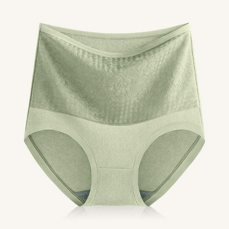 

Aayomet Panties For Women Briefs Women s Underwear Hollow Out Transparent Panties String Seamless Briefs Tanga Green XL