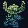 thumbnail image 2 of Boy's Lilo & Stitch Silhouette Stitch  Graphic Tee Navy Blue Large, 2 of 4