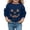 ##0-Navy485, variant on Tiijoy Toddler Girls Halloween Sweatshirt Pumpkin Graphic Pullover Top, Black, Sizes 2-3