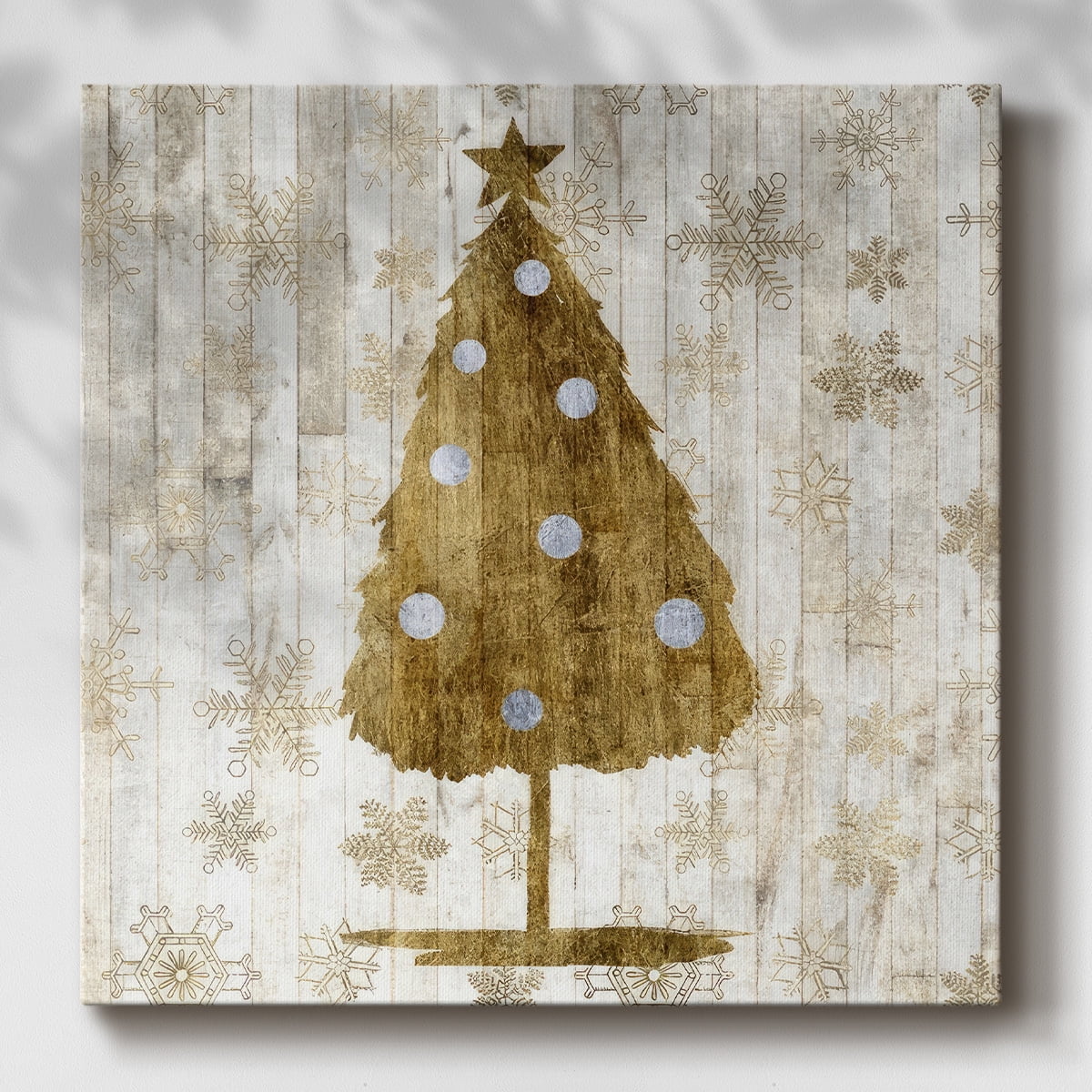 Sophisticated Christmas I- Gallery Wrapped Canvas