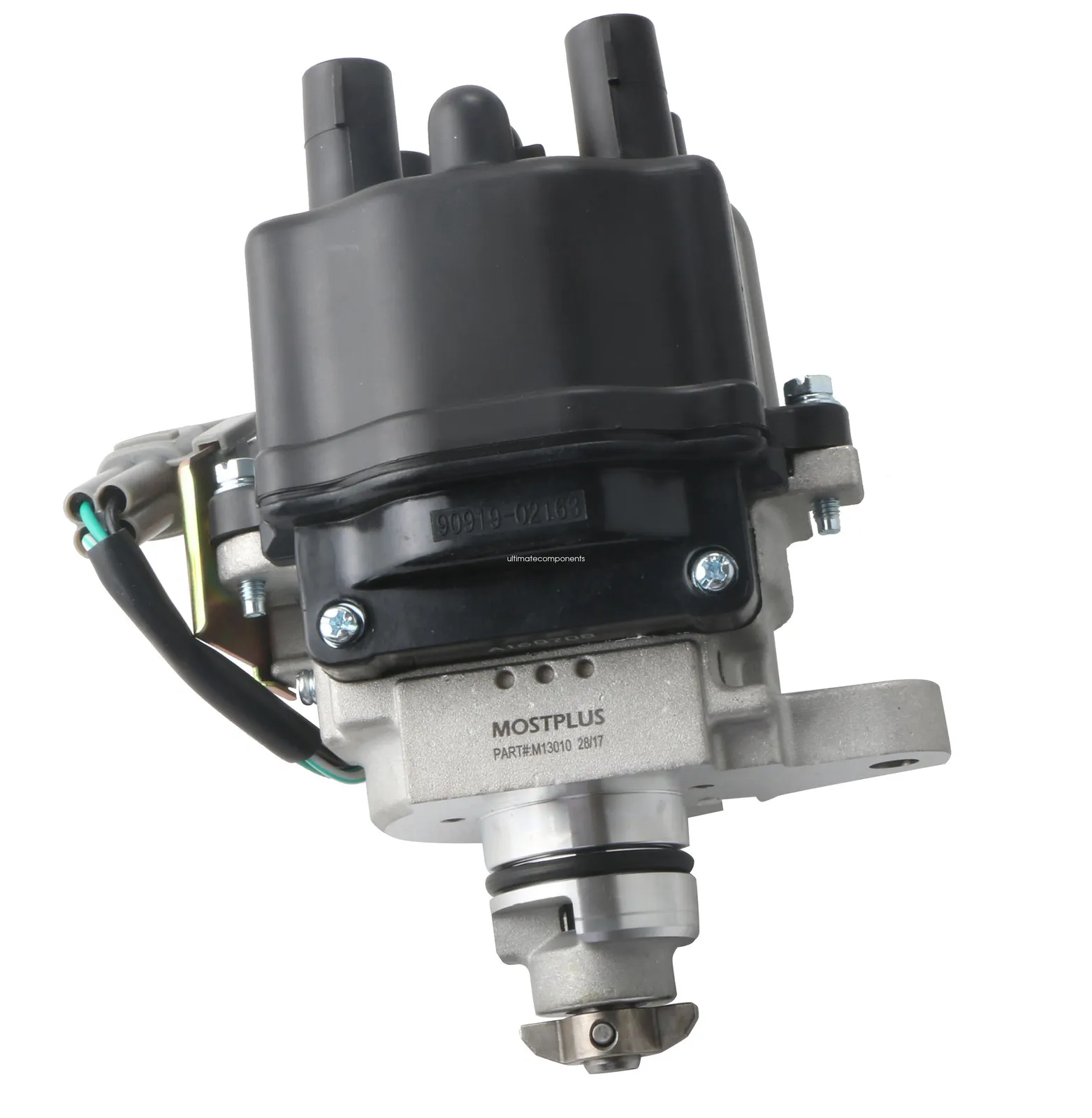 MOSTPLUS Ignition Distributor for Toyota Corolla Celica 1.8L 1.6L 4 Pins 19050-16030