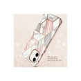 thumbnail image 6 of i-Blason Cosmo - Protective case for cell phone - thermoplastic polyurethane (TPU) - marble pink - 5.4" - for Apple iPhone 12 mini, 6 of 8