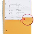 thumbnail image 4 of Five Star Spiral Notebook, 3 Subject, Wide Ruled Paper, 150 Sheets, 10-1/2" x 8", Purple (38737), 4 of 5
