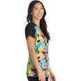 thumbnail image 4 of Tooniforms V-Neck Women Medical Scrub Top TF645, 4 of 7