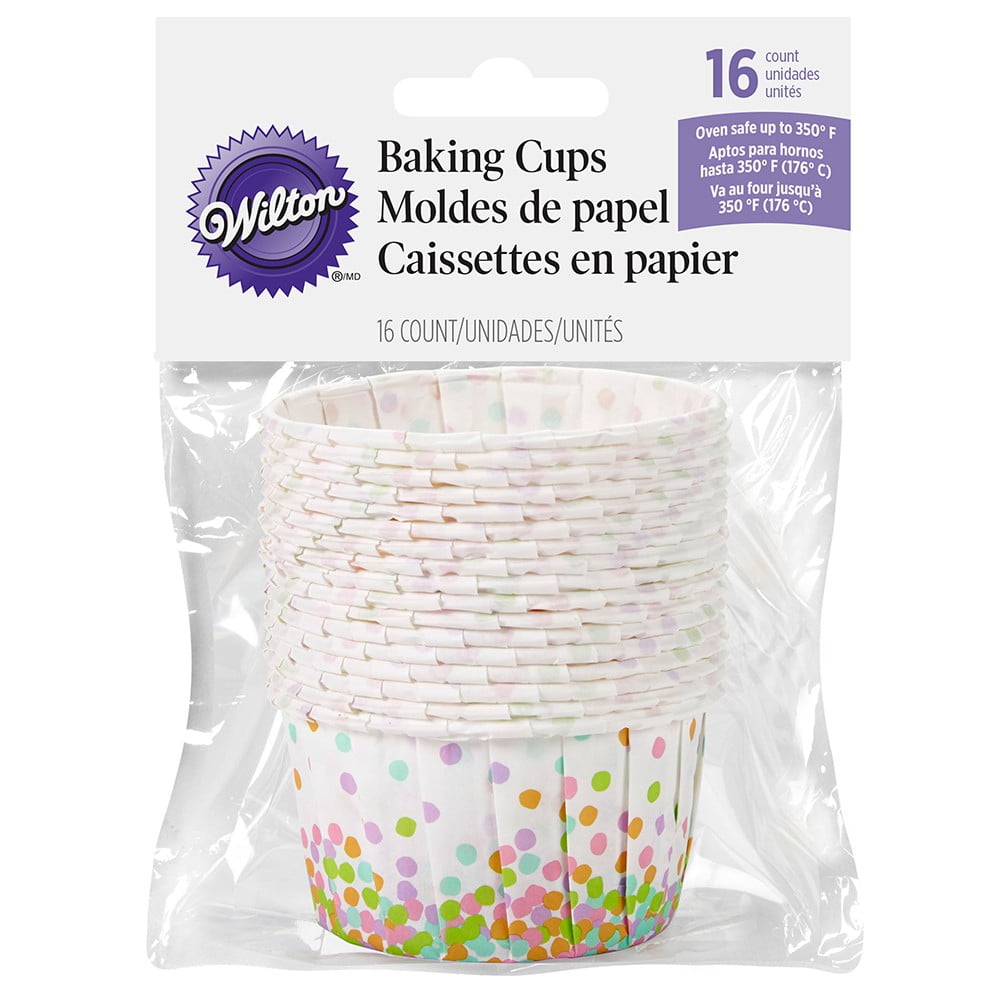 Wilton Nut & Party Cups, 3.25 oz, Dots Pack of 16 Walmart Canada
