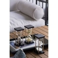 thumbnail image 3 of A&B Home Spellman 15-Minute Hourglass, Tan Sand Contemporary/Clear, 3 of 3