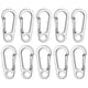 thumbnail image 4 of 10 unids D Mosquetones con forma de escalada Hebillas multifuncionales Mochila Hebillas, 4 of 6