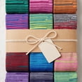 thumbnail image 3 of Colorfut Women's 12 Pairs Colorful Patterned Crew Socks WC91-AB, 3 of 5