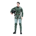 thumbnail image 3 of Figura de oficial a escala 1/18, figura en miniatura pintada, modelo de microescena coleccionable para Masculino, 3 of 9
