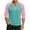 Pink_001, variant on Domuza Men 3/4 Sleeve Shirt Trendy Casual Raglan Contrast Color Baseball T-Shirts Fall Lightweight Comfy Slim Fit Button Up Tops Blue M