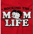 thumbnail image 2 of Betty Boop Rocking The Mom Life Hoodie Sweatshirt Women Brisco Brands M, 2 of 6